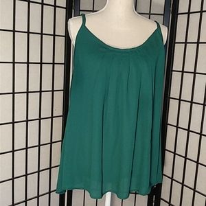 Torrid Emerald Green Criss Cross Back Tank